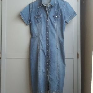 Denim dress